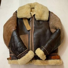 Aero Leather B-3 Mouton Jacket