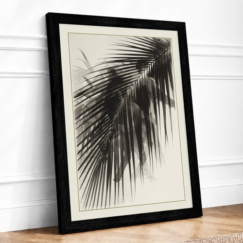 Frond study botanical framed - frond,
