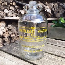 Evans Medical Supplies Ltd Liverpool & London Distilled Water BP 1 Gallon Bottle