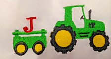 Tractor / Farmer Embroidered
