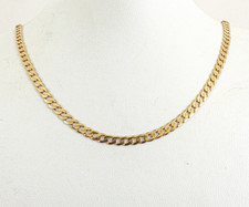 9ct Gold Curb Chain Solid Link