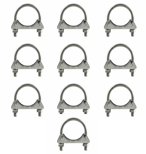 10x universal exhaust clamp - 10x,