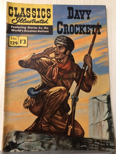 Classics illustrated 129 - classics, davy