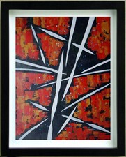 Acrylic on Canvas Abstract