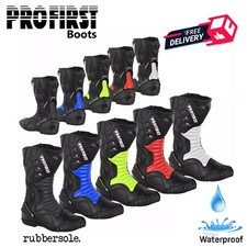 Men Motorcycle Racing Boots