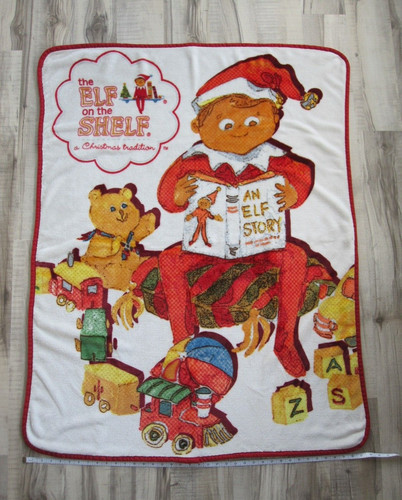 Elf the shelf plush blanket - on,