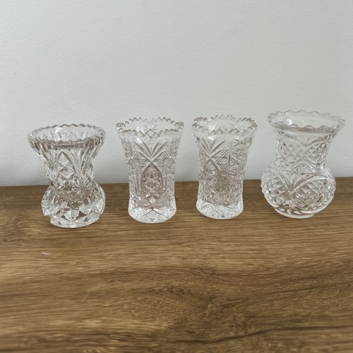 Bud vases lead crystal - bud,