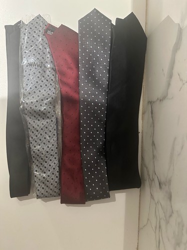 Mens formal shirt tie - x5,