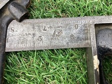 VINTAGE 12" ENGINEERS COMBINATION SQUARE  BY L S STARRETT Co Ltd