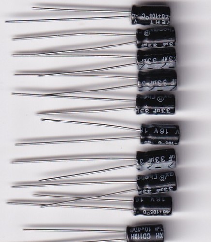 33uf volts small radial - volts,