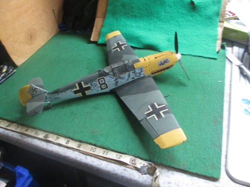 Airfix kit built messerschmitt - airfix,