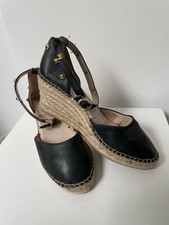 Hobbs Size 4 Black Leather