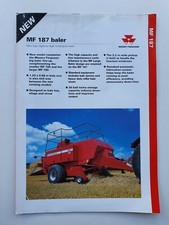 MASSEY FERGUSON 187 BALER