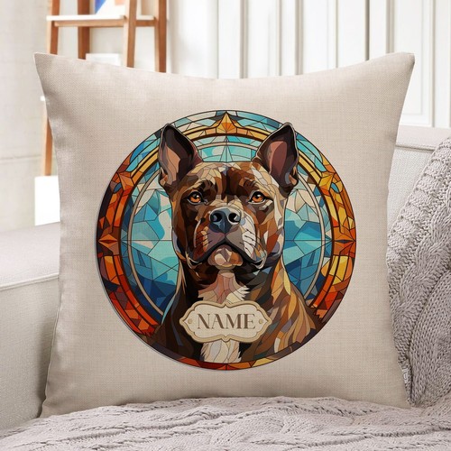 Personalised brindle staffy - personalised,