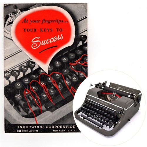 Underwood champion typewriter - champion,