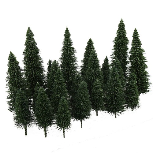 40pcs model pine trees - 40pcs,