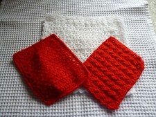 Hand crochet 5" Dolls crib