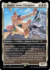 Magic The Gathering Secret Lair - E Honda Sumo Champion 428 - Street Fighter