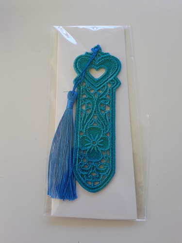 Machine embroidered lace - machine,