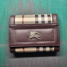 Vintage Burberrys Of London Wallet Bi-Folding Nova Check