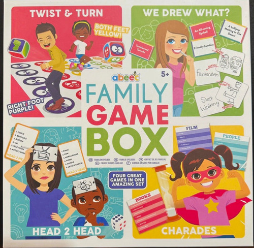 Abeec family game box 1 - abeec, 4-in-1
