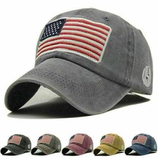 New Baseball Cap USA Women Men  American Flag Trucker Cotton Dad Hat Sports Hat