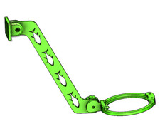 LYCKY DONOPLUS-Universal Mount Bait Boat Arm For Fish Finder Sonar Echo Sounder