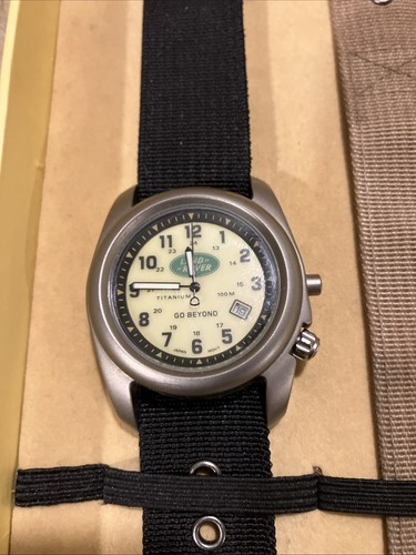 Land rover titanium watch - titanium,