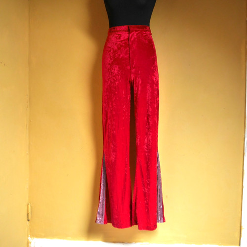 Vintage 70s red - vintage, pants