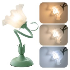 Vintage Flower Table Lamp -