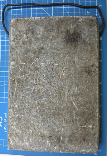 Antique soapstone bed - antique,