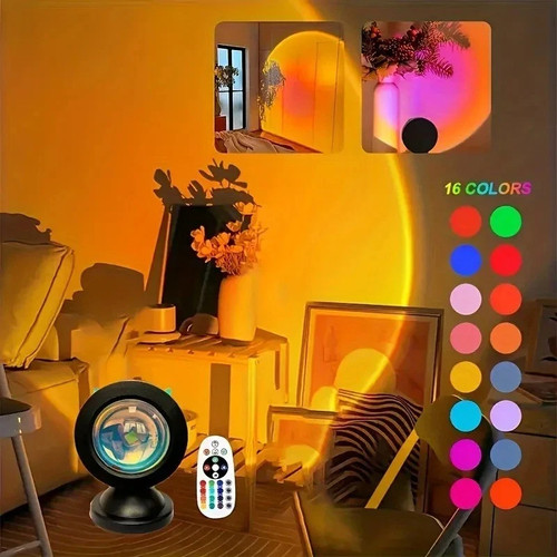 Sunset lamp projection - lamp, 16