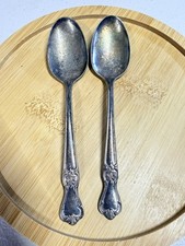 Set of 2 Vintage Rare Silver