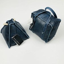 Drexel Heritage Blue Leather