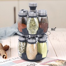 Revolving Spice Rack w/12