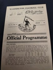RARE PRE WAR RUGBY LEAGUE
