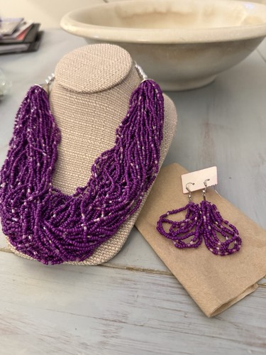 Purple silver glass - purple,