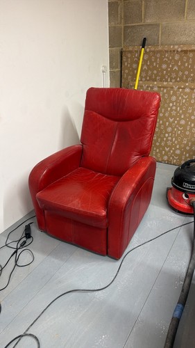 John lewis red leather - john,