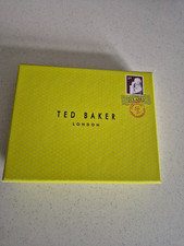 Ted Baker Men's Leather Mini Cardholder Black - Xmas Gift For Him