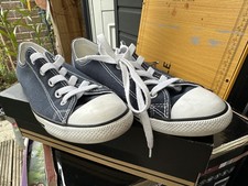 Boxed Converse All Star Dainty Ox Navy  Uk Size 4.5  eu 37.5 BARELY WORN 