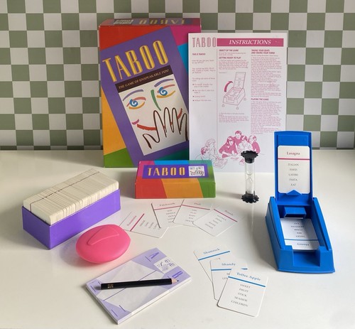 Taboo board game - taboo,