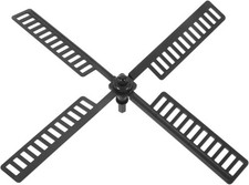 Garneck Garden Windmill Leaf Replacement Plastic Windmill Parts Outdoor Decorat