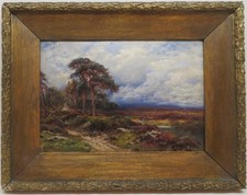 Harry Sticks (1867-1938) English Antique Oil Painting SCOTTISH LANDSCAPE signed