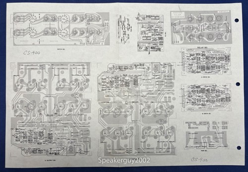 Original peavey 900 foldout - original,