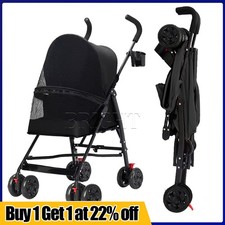 Foldable Pet Stroller Dog Cat