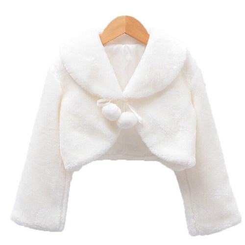 Childrens kids girls faux - faux, fur