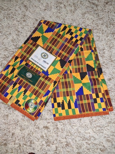 6yd 100 african cotton - 6yd, wax