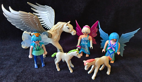 Playmobil fairy figures bundle - fairy,