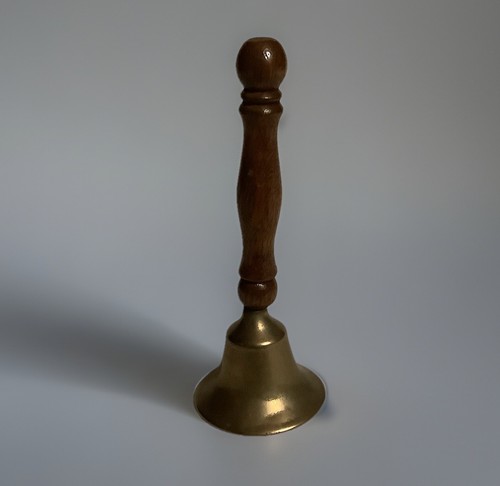 Vintage solid brass wood - vintage,