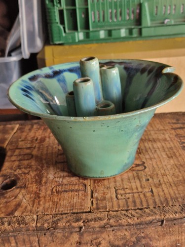 Vintage studio art pottery - art,